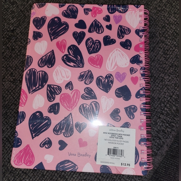 Vera Bradley Love You Lots Notebook - Picture 2 of 2